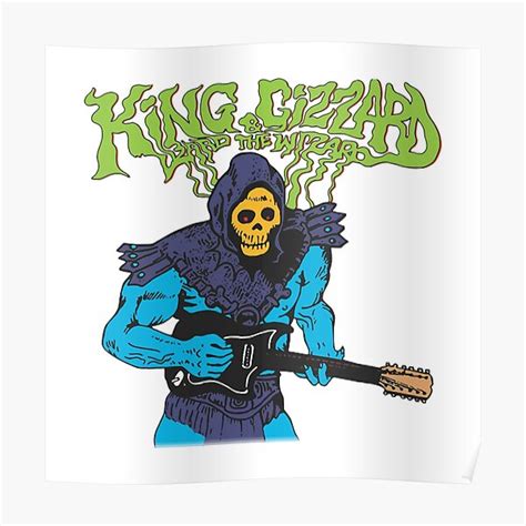 "king gizzard merch" Poster for Sale by selerabundo | Redbubble