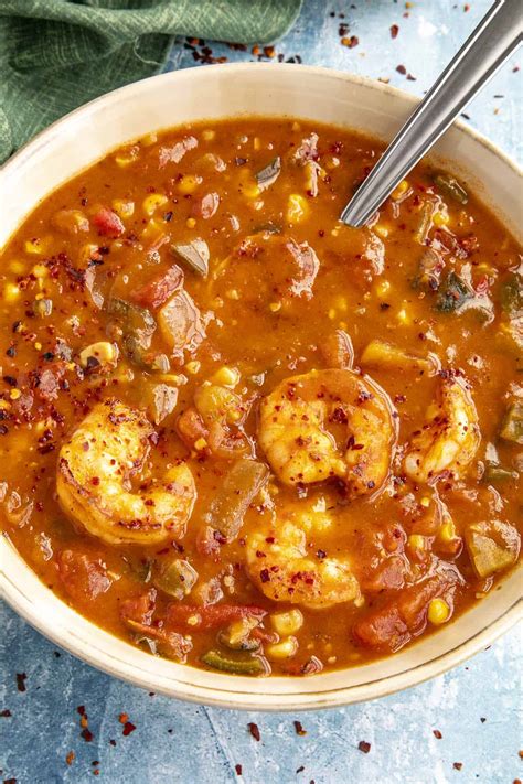 Creole Tomato And Shrimp Stew Chili Pepper Madness