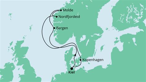 Tage Norwegen Ab Kiel Mit Aidanova Aida