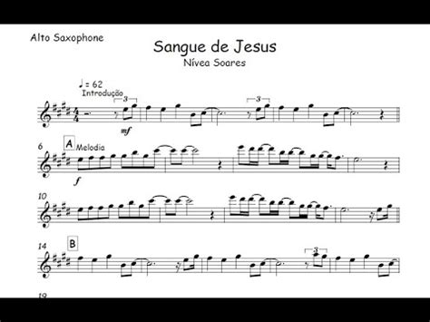 Sangue De Jesus N Vea Soarespartitura Trompete Trombone Trompa