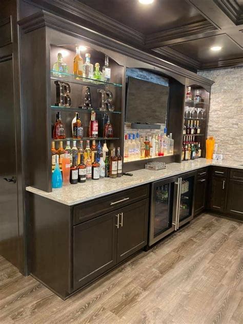 Basement Bar Ideas Liquor Bottle Storage Artofit