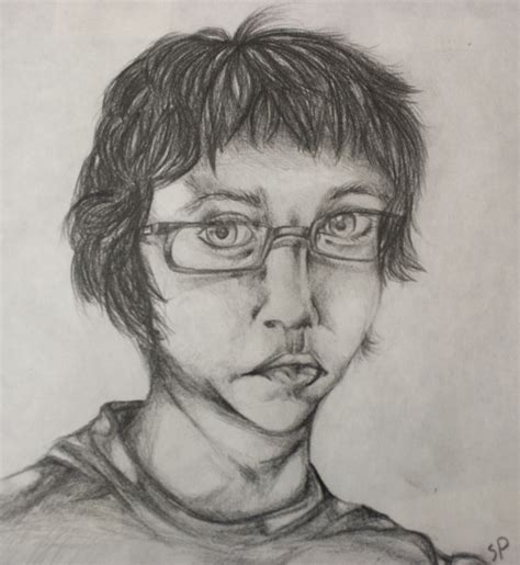 Pencil Self Portrait By Viishart On Deviantart