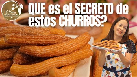 Como Hacer CHURROS CASEROS Receta Fácil YouTube