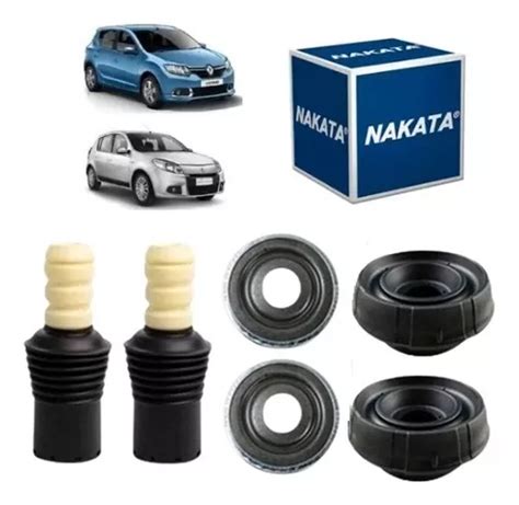 Kit Coxim Batente Amortecedor Dianteiro Sandero Stepway Frete Gr Tis