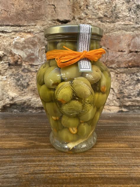 Orange Stuffed Olives The Pinehurst Olive Oil Company