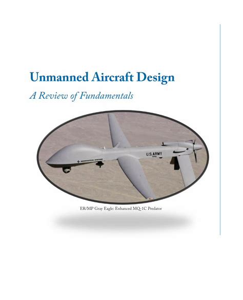 (PDF) Unmanned Aircraft Design - morganclaypoolpublishers.com · system ...