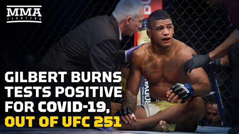 React Gilbert Burns Out Of Ufc 251 Main Event With Kamaru Usman Mma