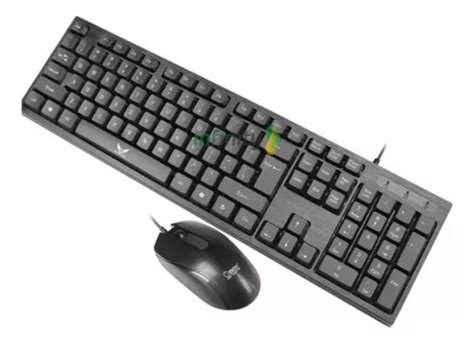 Kit Teclado E Mouse Ld 801 Usb Teclas Silenciosas MercadoLivre