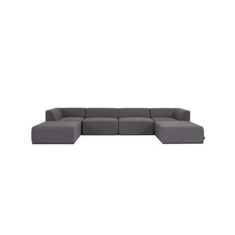 Blinde Relax Modular 6 U Chaise Sectional ArchiPro NZ