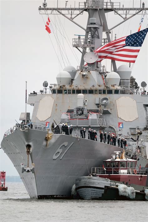 DVIDS - Images - USS Ramage (DDG 61) Returns to Naval Station Norfolk ...