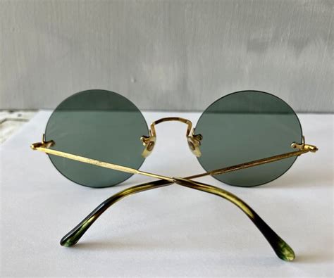 Vintage 1960 S Round John Lennon Style Sunglasses Gem