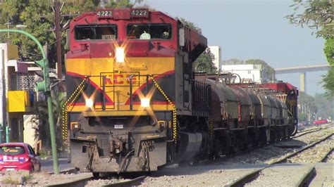 El Tren Miselaneo Mas Corto Que Veras De KCSM Con DPU SD70ACe Lider En