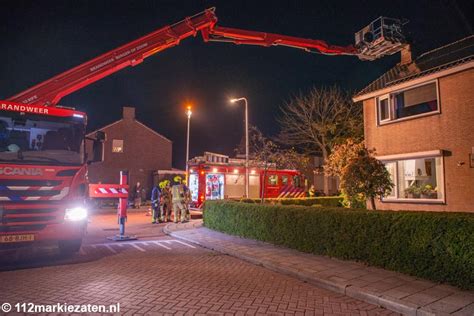 Brandweer Ingezet Voor Schoorsteenbrand Bij Woning Aan De Koningin