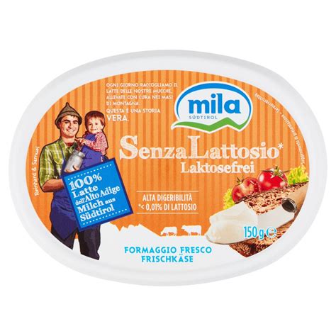 Mila Senza Lattosio Formaggio Fresco Supermercato