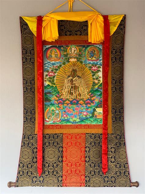 Hand Painted Guru Rinpoche Rainbow Body Padmasambhava Etsy