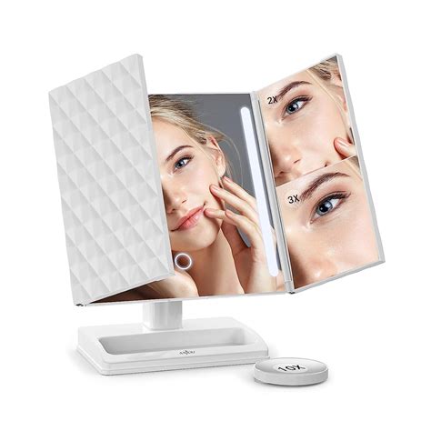 Best Light Up Mirror X Magnification Degree Rotating Makeup