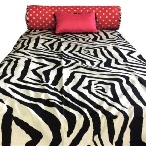 Zebby Dot Bunk Bed Hugger Zebra Pink Bedding For Bunks