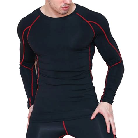 Laamei Wicking Compression Tights Clothing Men Sportswear Workout Long