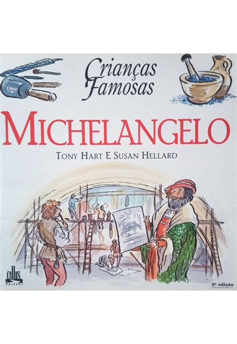 Michelangelo Coleção Crianças Famosas Juju Books Livraria e Sebo