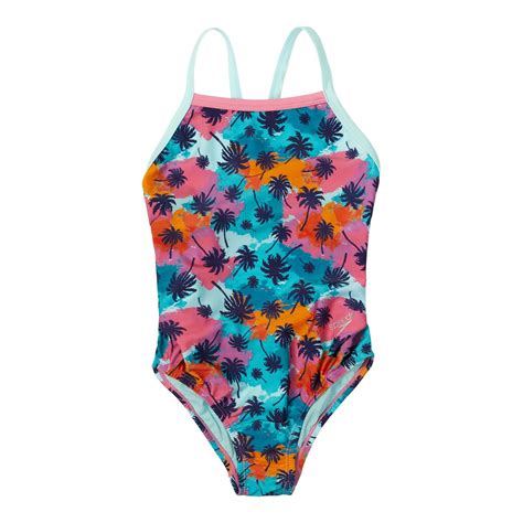 Speedo Girls Print Propel Back One Piece Swimsuit Sportchek