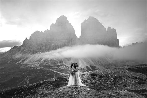 Adventure Elopement In The Dolomites Italy Elopement Wedding Planner