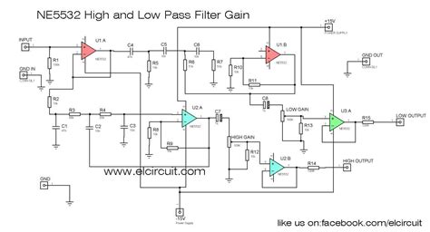 Ne5532 Preamp Circuit Diagram