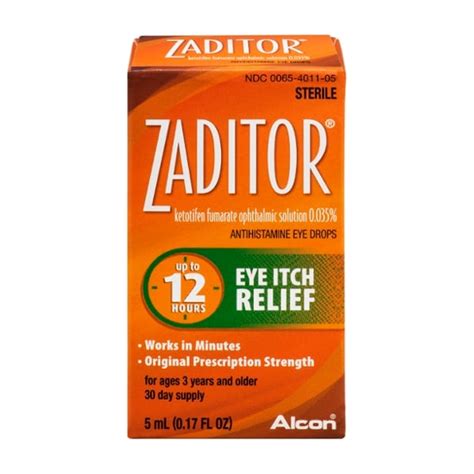 Save on Zaditor Antihistamine Eye Drops Eye Itch Relief Order Online Delivery | GIANT