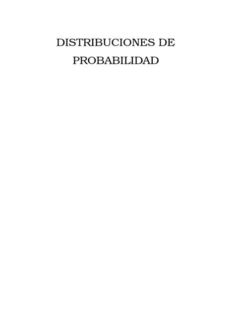 Pdf Distribucion De Probabilidaddes Dokumen Tips