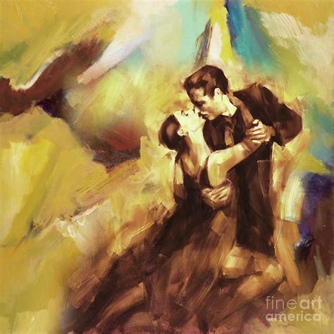 Tango Couple Dance 07 Painting By Gull G Fine Art America