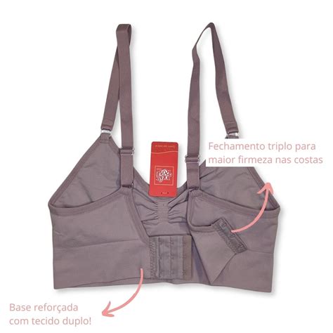 Sutiã Plus Size Reforçado Base Larga Jolie Rose Galé Lingerie Calcinhas sutiãs cuecas