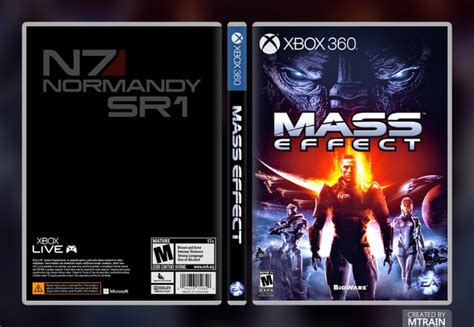 Mass Effect Xbox 360 Box Art Cover By Mtrain