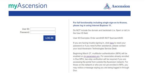 MyAscension Login At My Ascension Org Employee Login Portals