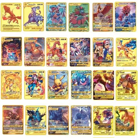 Cartas De Pok Mon Cartas De Metal En Espa Ol Pok Mon Teka Mewtwo