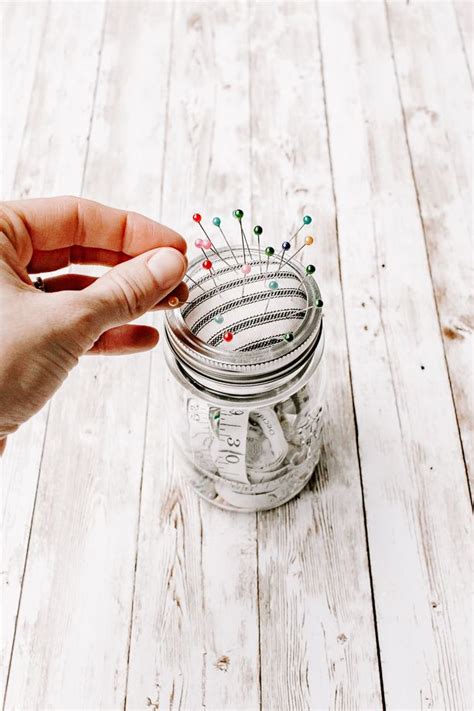 DIY Sewing Kit In 3 Easy Steps Mason Jar Sewing Kit Diy Sewing