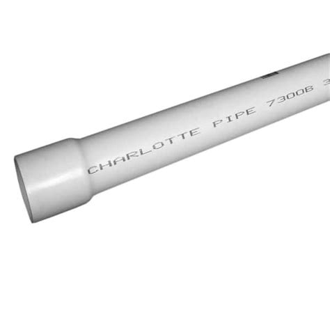 Reviews For Charlotte Pipe 1 In X 20 Ft Pvc Schedule 40 Belled End Pressure Pipe Pg 5 The