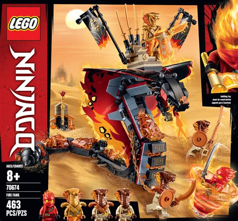 Best Buy: LEGO Ninjago Fire Fang 70674 6250878