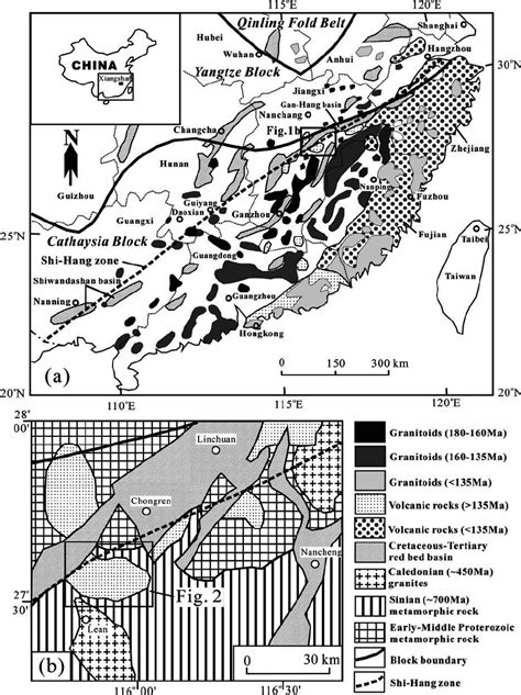 Sketch Map Showing The Late Mesozoic Volcanicintrusive Complex Belt In