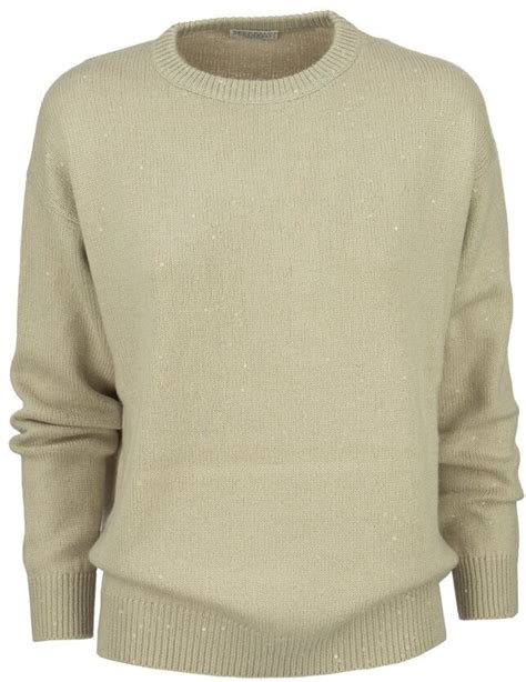 Brunello Cucinelli Sequin Embellished Crewneck Jumper ShopStyle