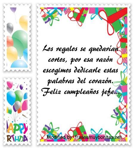 Las mejores frases de cumpleaños para tu jefe con imágenes