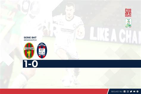 Serie Bkt A Giornata Ternana Crotone F C Crotone