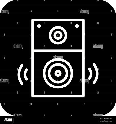 Illustration Speaker Icon Stock Photo Alamy