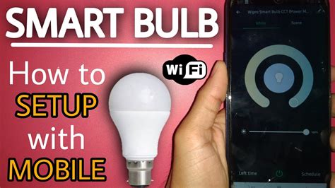 How To Setup A Smart Bulb With A Smartphone Smart Home Youtube