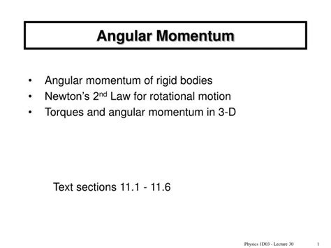 Ppt Angular Momentum Powerpoint Presentation Free Download Id3202701