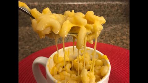 How To Make The Cheesiest And The Easiest Mug Mac N Cheese Youtube