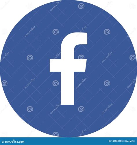 Icon Logo Facebook Vector Color | CartoonDealer.com #143803725