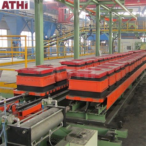 Automatic Flaskless Horizontal Vertical Continuous Green Sand Casting