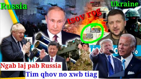 Xov Xwm 29 4 2022 Tsov Rog Russia Ukraine Kev Sib Ntaus Sib Tua Hnub 64