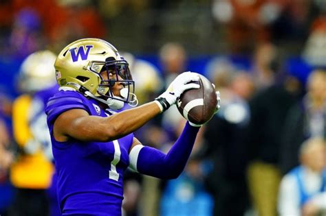 Washington star receiver Rome Odunze declares for 2024 NFL Draft ...