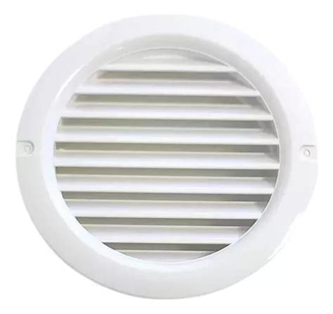 Grade Redonda 150mm Veneziana Ventilação Exaustão Grelha MercadoLivre