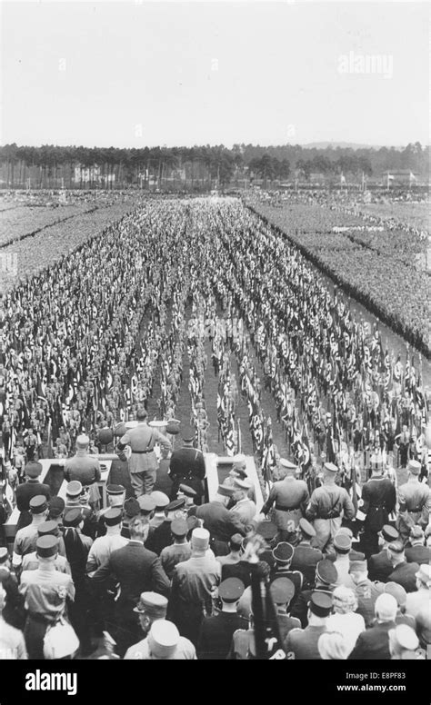 Nuremberg Rally In Nuremberg Germany Members Of The Sa